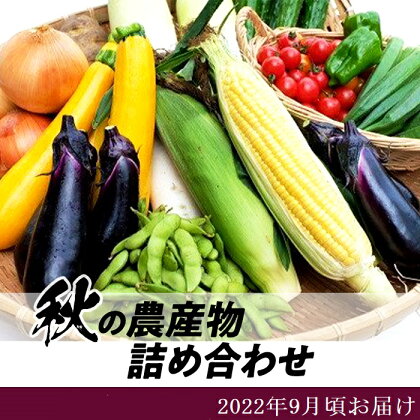 秋の農産物詰め合わせ「8〜10種」(2022年9月より順次発送)