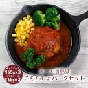 【ふるさと納税】【オール福島県のハンバーグ】こらんしょバーグ...