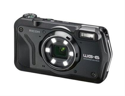 RICOH デジタルカメラ WG-6 ブラック【 神奈川県 海老名市 】