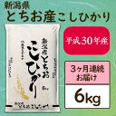 【ふるさと納税】<定期便>3-047【3ヶ月連続お届け】新潟...