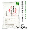 【ふるさと納税】1-448新潟県産米コシヒカリ5kg(H30...