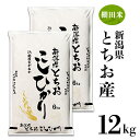 【ふるさと納税】米 白米 コシヒカリ 新潟 令和2年 新米 75-T121新潟県長岡産コシヒカリ(栃尾地域)12kg