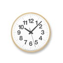 【ふるさと納税】ナンバーの時計 PLY/（YK21-14）Lemnos 掛け時計　【装飾品 民芸品 工芸品 伝統技術 インテリア】　お届け：※申込状況によりお届け迄1〜2ヶ月程度かかる場合があります。