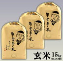 【ふるさと納税】能登産コシヒカリ 能登夢米(玄米15kg)※...