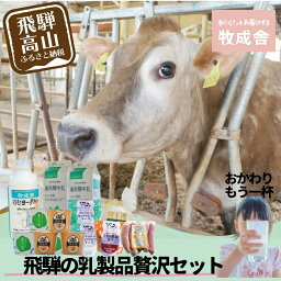 【ふるさと納税】＜牧成舎＞飛騨の牛乳屋のこだわり乳製品贅沢セット（牛乳・ヨーグルト・<strong>チーズ</strong>・ソーセージ） b609