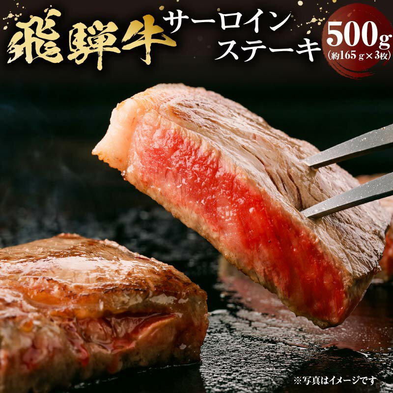 【ふるさと納税】 <strong>飛騨牛</strong> サーロインステーキ 500g ｜ 岐阜県 可児市 牛肉 霜降り ブランド キャンプ アウトドア 贈り物 ギフト 贈答 冷凍 国産牛 A4 A5 ステーキ肉 サーロイン グルメ イベント お中元 御中元 お歳暮 御歳暮 <strong>肉のひぐち</strong>