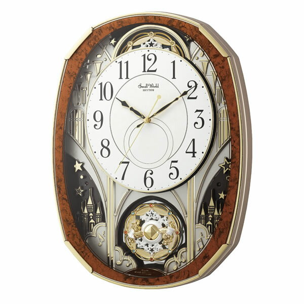 【ふるさと納税】シチズンスモールワールドノエルM?電波からくり時計?4MN513RH23