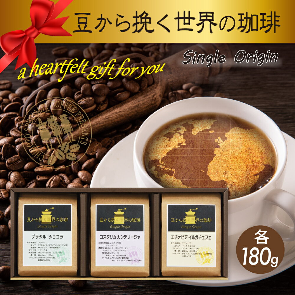 【ふるさと納税】 コーヒー豆 3種類 スペシャルティコーヒー 詰め合わせ 焙煎 珈琲 ブレンド 酸味 煎り ブラジル コロンビア ドリンク 飲み物 自家焙煎 ギフト プレゼント 贈答用 家庭用 チモトコーヒー 高級 深煎り 中煎り 浅煎り 沼津市 静岡県