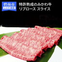 【ふるさと納税】特許熟成の「みかわ牛」リブロース スライス(...