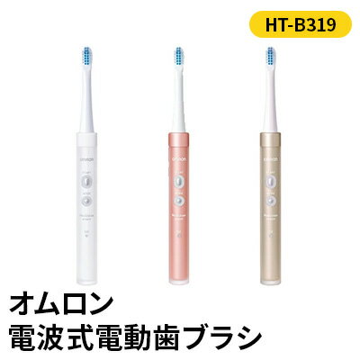 【ふるさと納税】オムロン　音波式電動歯ブラシ HT-B319　【美容・健康機器・日用品・オムロン・音波式電動歯ブラシ・歯ブラシ】