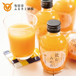 【<strong>ふるさと納税</strong>】【早和果樹園】飲む<strong>みかん</strong>20本入（180ml）(A13-2)