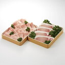 【ふるさと納税】厳選黒豚ロース (テキ用100g×4枚/しゃぶ用400g)