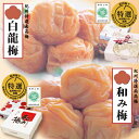 【ふるさと納税】甘さ色々・梅干2品