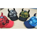 【ふるさと納税】kidsメッシュキャップ(恐竜角付) 【ファ...