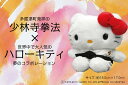 【ふるさと納税】少林寺拳法×ハローキティ ぬいぐるみ〔提供:株式会社 オザキ〕