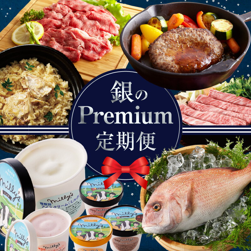 【ふるさと納税】銀Premium定期便（全12回配送）