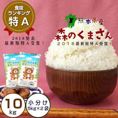 【ふるさと納税】熊本県産 森のくまさん 10kg