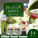 【ふるさと納税】ドレッシングとネギ味噌セット