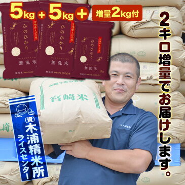 【ふるさと納税】今だけ企画！＜平成29年産米 合計12kg「宮崎県えびの市産ヒノヒカリ（無洗米）」＋無菌パックご飯×3パック付き＞平成30年4月末迄に順次出荷します。合計12kg ひのひかり 木浦精米所 備蓄米 チャック袋 宮崎県 高鍋町 【常温】