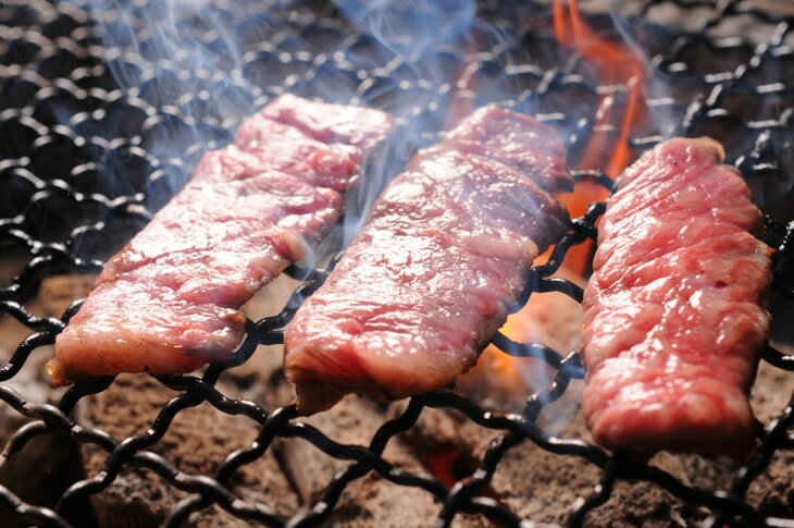 【ふるさと納税】JAこゆ牛　高級焼肉セット（A4等級以上）特上カルビ感謝盛り!!1.2kg