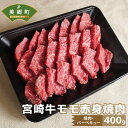 【ふるさと納税】宮崎牛 モモ 赤身 焼肉 400g 牛肉 冷...