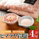 【ふるさと納税】ヒマラヤ岩塩食用ピンクあら塩＆ピン