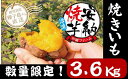 【ふるさと納税】数量限定!種子島中園ファームの熟成焼き安納芋...