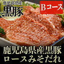 【ふるさと納税】鹿児島県産の豚肉 鹿児島黒豚ロースみそダレ漬...