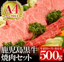 【ふるさと納税】やまさきの焼肉特製 A4等級以上 鹿児島黒牛...