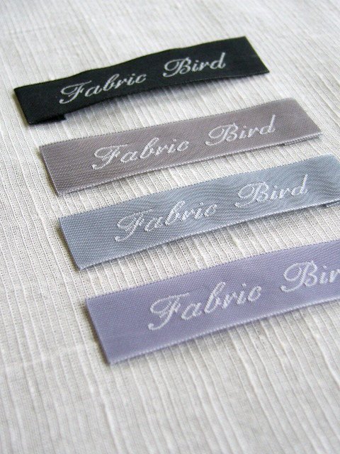 fabric　bird　オリジナルタグ luxury