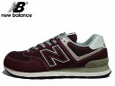 newbalance/ニューバランス ml574 vwi WineRed/ワインレッド【あす楽対応】