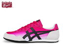 オニツカタイガー セラーノ スニーカー レディース Onitsuka Tiger SERRANO D780L.1950 SPORT PINK/INDIA INK sneaker【あす楽対応】