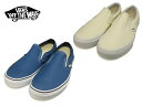 バンズ ヴァンズ スリッポン スリップオン ホワイト ネイビー VANS SLIP-ON MENS メンズ スニーカー