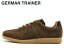 ジャーマントレーナー GERMAN TRAINER 42006 ブラウンスエード メンズ レディース スニーカー