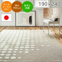 ラグ オールシーズンラグ パルム 190×240cm プレーベル ラグ カーペット ホットカーペット対応 床暖房対応 裏面不織布 防ダニ 抗菌 お掃除ロボット ルンバ ラグ