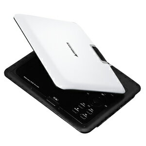 【送料無料】グリーンハウス 9型ワイド液晶搭載ポータブルDVDプレーヤー マンセルホワイト GHV-PDV900W【smtb-u】