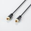 エレコム アンテナケーブル(ネジ式-ネジ式) AV-ATNN10BK【代引不可商品】