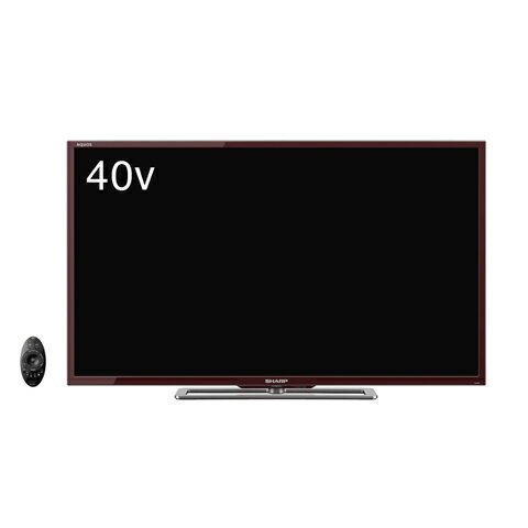 【送料無料】シャープ 液晶テレビ フリースタイル AQUOS（アクオス） 40V型 LC-40F5-R（レッド系）
