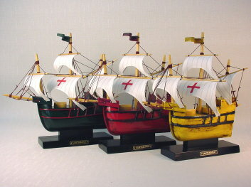 【送料無料】帆船模型　モデルシップ　（完成品）　No255 　サンタマリア