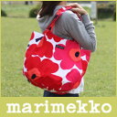 【 送料無料 】 マリメッコ ( marimekko ) Huvitus トートバッグ/ レッド 【あす楽対応_近畿】【RCP】.