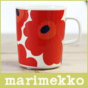 マリメッコ ( marimekko )/ マリメッコ 　ウニッコ 　マグカップ / レッド .