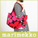 【 送料無料 】 マリメッコ ( marimekko ) Huvitus トートバッグ / ブラック・レッド・ピンク 【あす楽対応_近畿】【RCP】.