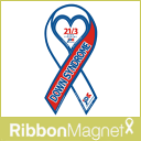【ポイントUP中!】チャリティー 新しい社会貢献の形マグネットを購入して寄付をしよう!Ribbon Magnet / リボンマグネット 日本ダウン症 JDS(Lサイズ).