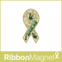 【ポイントUP中!】チャリティー 新しい社会貢献の形マグネットを購入して寄付をしよう!Ribbon Magnet / リボンマグネット ハワイ/フラ -S J-S2-06 HU(Sサイズ).