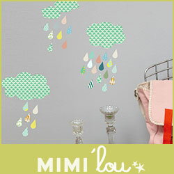 MIMI'lou(ミミ・ルゥ)ウォールステッカー.