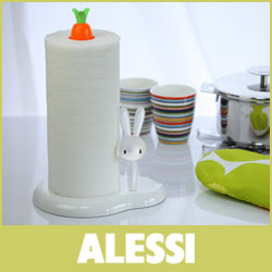 ALESSI ( アレッシィ )　Bunny & Carrot バニー アンド キャロット　 キッチンペーパーホルダー / ホワイト　【smtb-ms】.【送料無料】 アレッシィ　キッチンホルダー