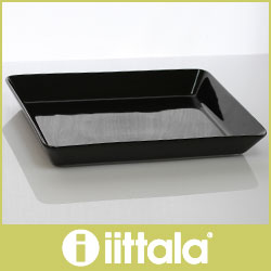 iittala (イッタラ) Teema (ティーマ) プラター 24×32cm / ブラック　.
