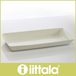 iittala (イッタラ) Teema (ティーマ) プラター 16×37cm / ホワイト　.