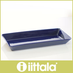 iittala (イッタラ) Teema (ティーマ) プラター 16×37cm / ブルー　.