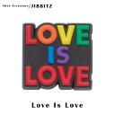 ショッピングクロックス クロックス アクセサリー【jibbitz ジビッツ】SYMBOL4 / Love Is Love / ラブ イズ ラブ |10008479